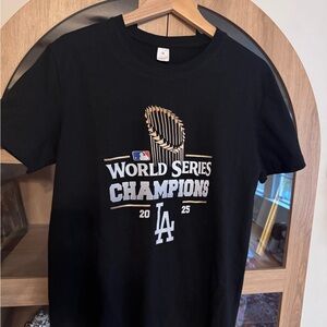 Los Angeles Dodgers World Series Champions T-Shirt M | MLB Baseball Tee